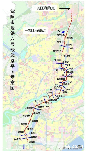 沈阳最新地铁线路图解析